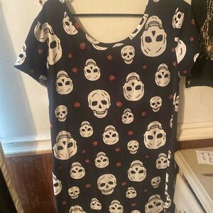 Skull flower dress